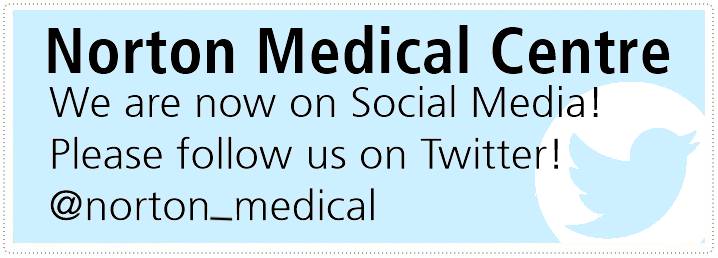 Norton Medical Centre Twitter Advert
